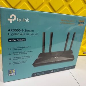 TP-LINK Archer AX3000 Dual-Band Gigabit Wi-Fi 6 Router